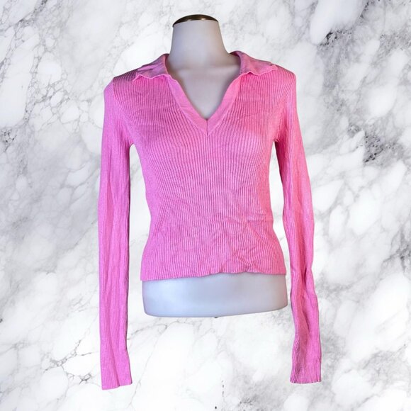 Lovers and Friends Natalia Knit Top Pink - Picture 2 of 12